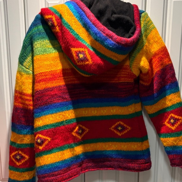 Colorful Striped Kids Jacket - Picture 2 of 2